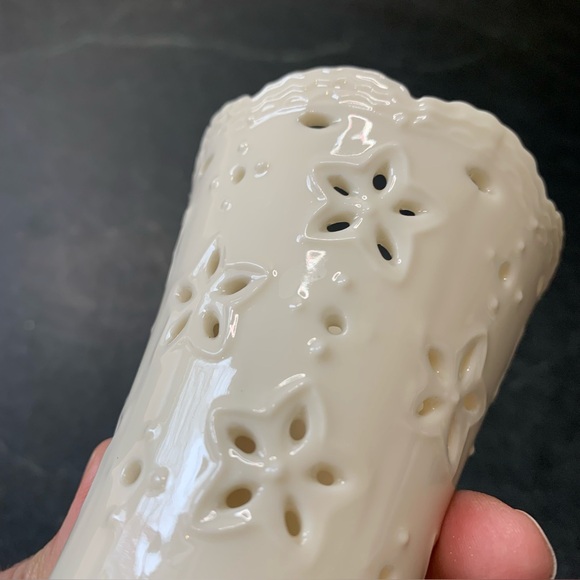 SKYE MCGHIE | Cream Lace Pattern | Votive Candle Holder - Picture 6 of 8